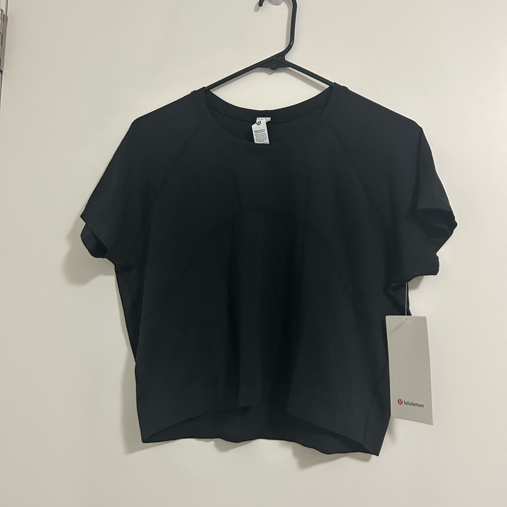 BRAND NEW Lululemon Swiftly Tech Cropped 2.0 Black Size 14